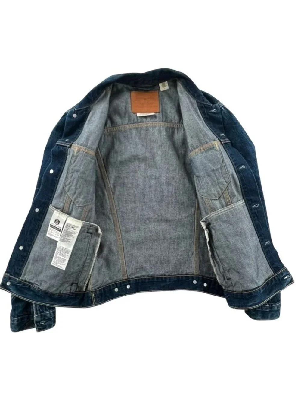 Levi's Premium Blue Denim Trucker Jacket Medium